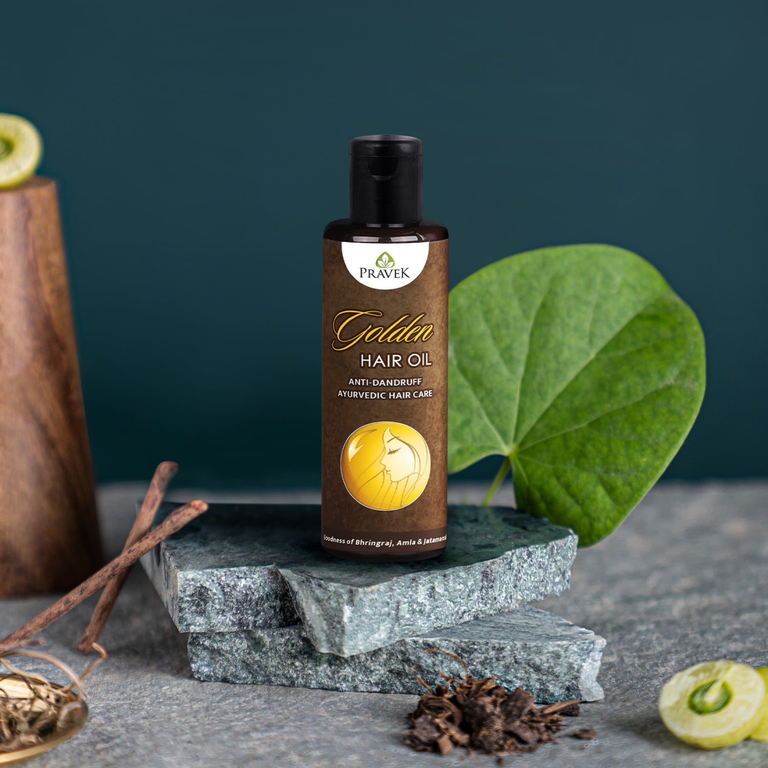 golden hair oil for healthy hair