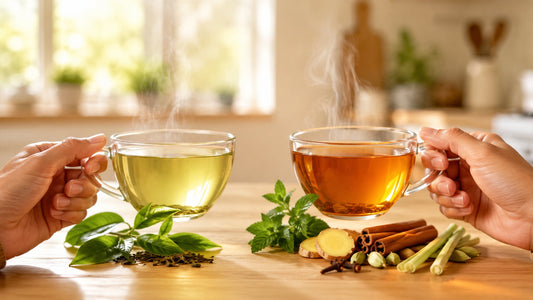 Herbal Tea in India vs Green Tea
