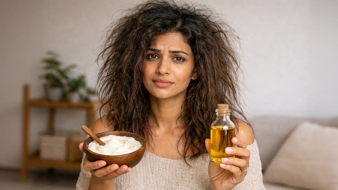 natural home remedies for dry, frizzy hair