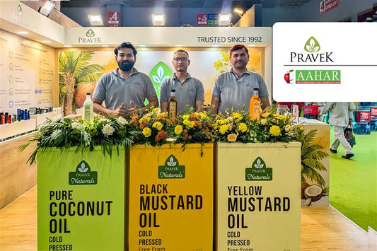 Pravek launched Pravek Naturals cold pressed oils at AAHAR fair 2026