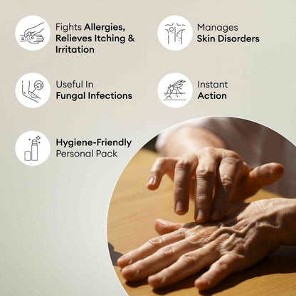 Anti-Allergic Oil – Ayurvedic Oil for Skin Inflammation, Itch & Allergy Support