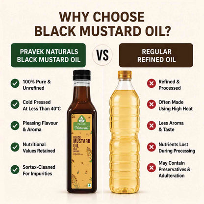 Pravek Naturals Black Mustard  Oil