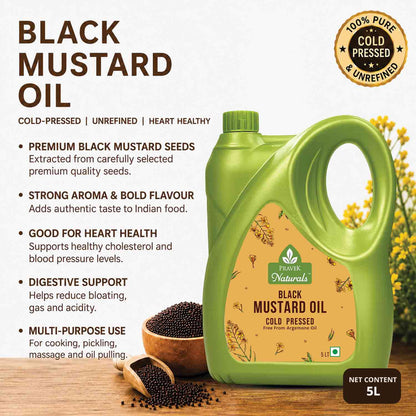 Pravek Naturals Black Mustard  Oil