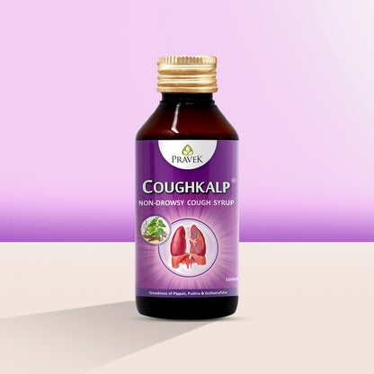 Coughkalp Cough Syrup | Ayurvedic Herbal Formula for Dry & Wet Cough