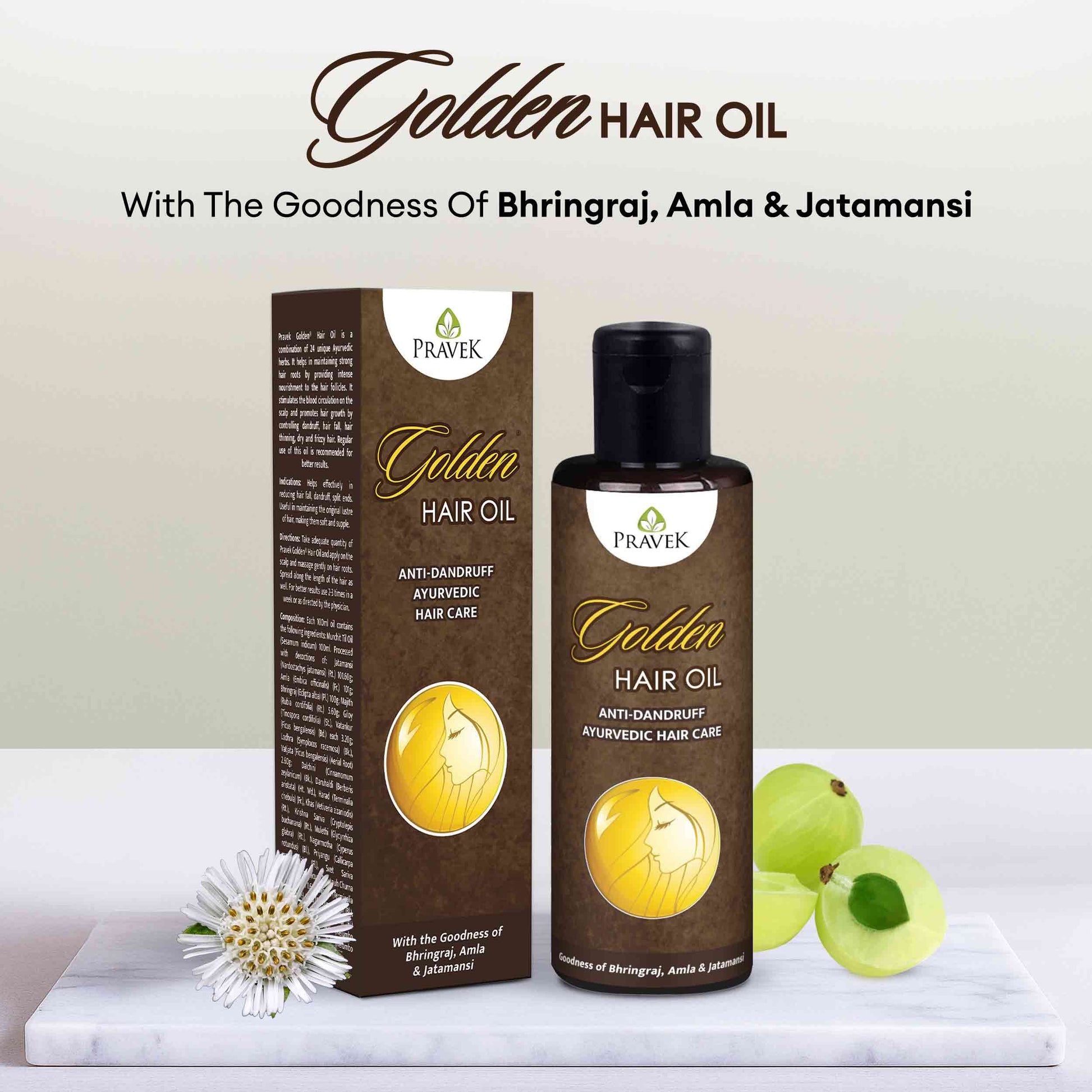 Golden Hair Oil