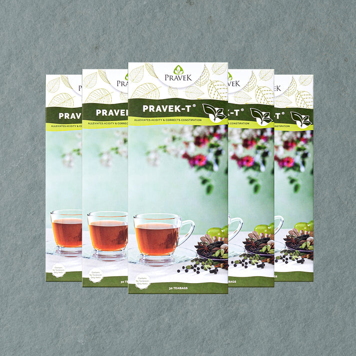 Buy Herbal Tea Online in India | Pravek-T for Acidity Support