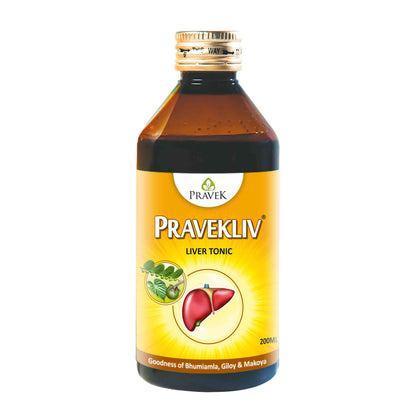Pravekliv Ayurvedic Liver Tonic Syrup – Herbal Wellness Supplement
