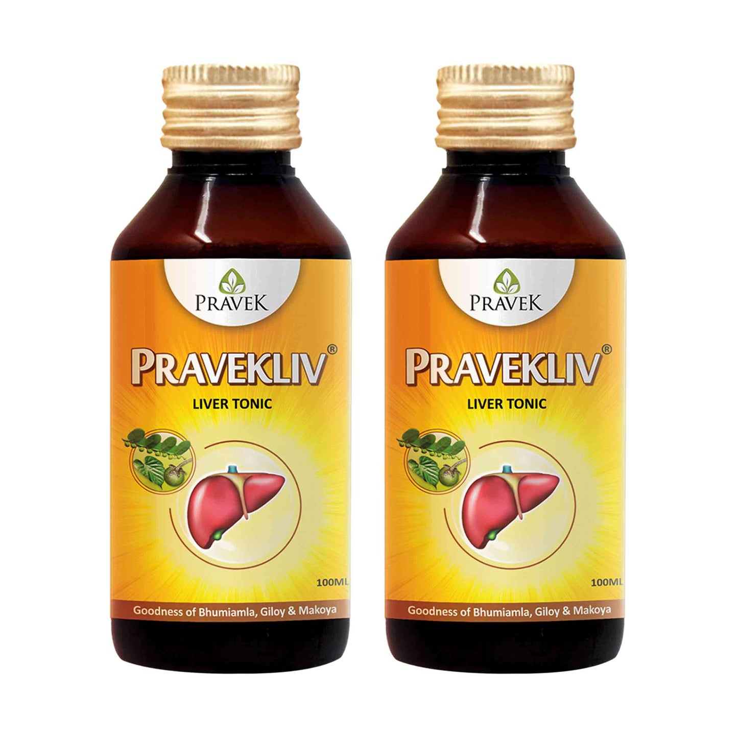Pravekliv Ayurvedic Liver Tonic Syrup – Herbal Wellness Supplement