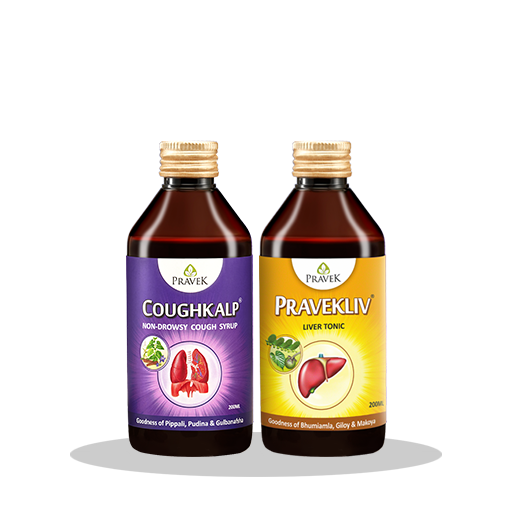 Coughkalp  and pravekliv combo pack